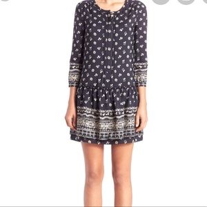 Burberry Brit Leila printed 100% silk dress